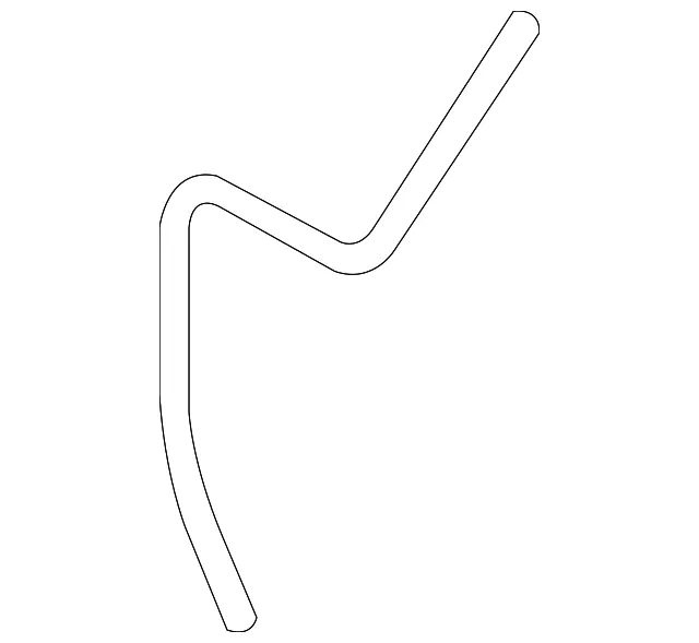 Windshield Washer Hose - Mazda (td1167501a)