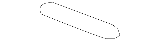 Quarter Panel Trim Cap - Mazda (td13682m134)