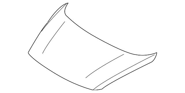Hood Panel - Mazda (tdy15231xe)