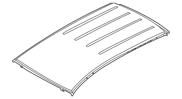 Roof Panel - Mazda (tdy170600a)