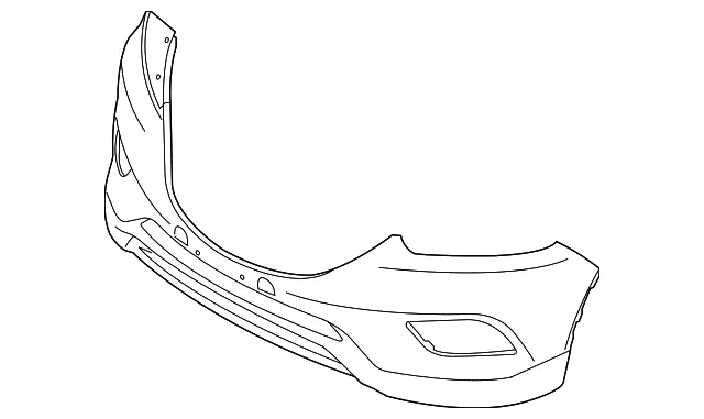 Bumper Cover - Mazda (tk2150031dbb)