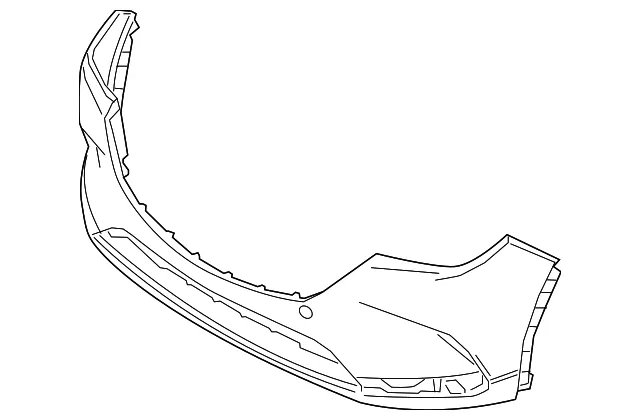 Bumper Cover - Mazda (tk4850031jbb)