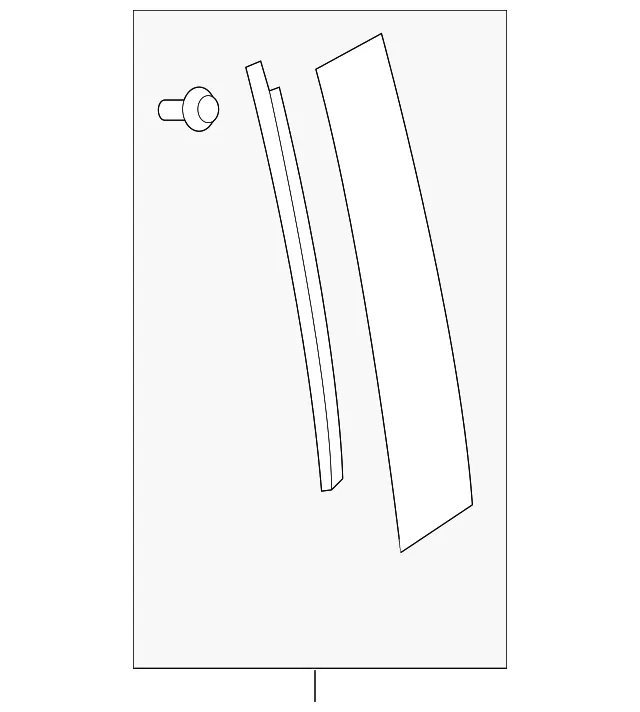 Door Applique - Mazda (tk4850m40c)