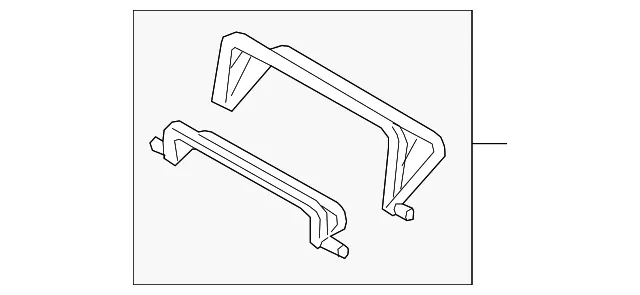 HVAC Re-Circulation Door - Mazda (tk4861b05)