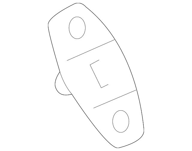 Lift-Gate Stop Bumper - Mazda (tk4862681)