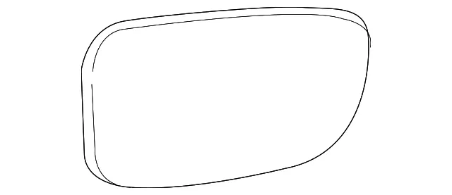 Mirror Glass - Mazda (tk48691g7)