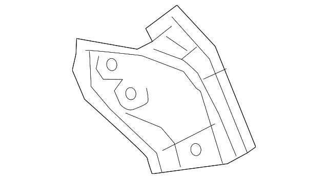 Body D-Pillar - Mazda (tk4870481a)