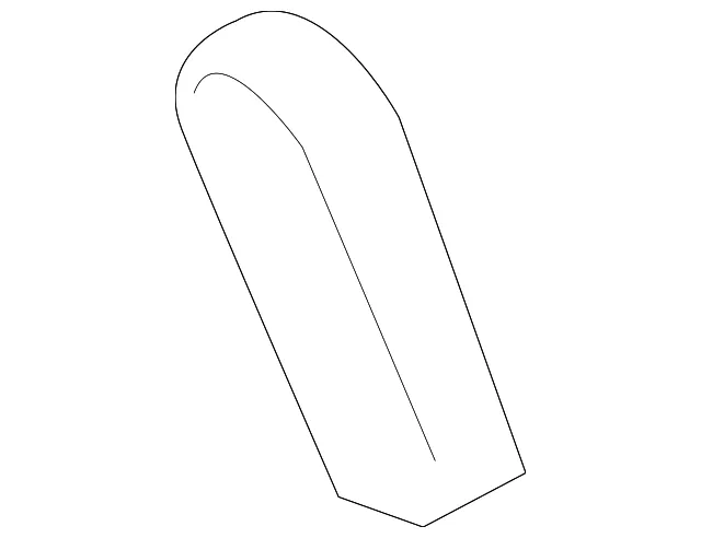 Seat Back Recliner Adjustment Handle - Mazda (tk48881g539)