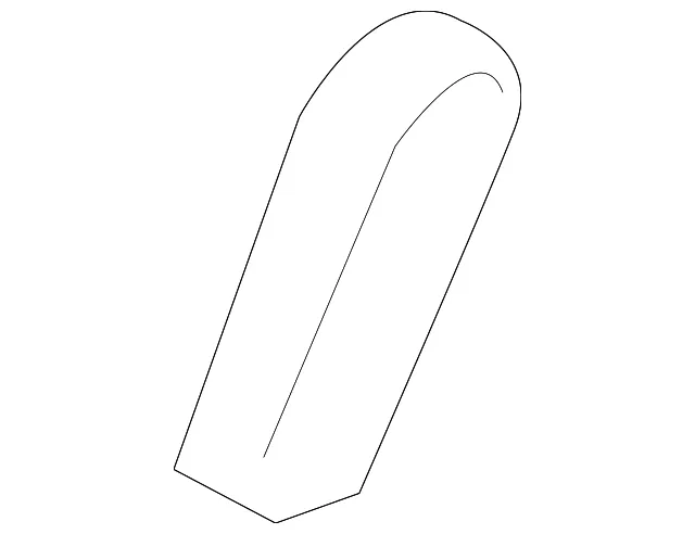 Seat Back Recliner Adjustment Handle - Mazda (tk48881h52a)