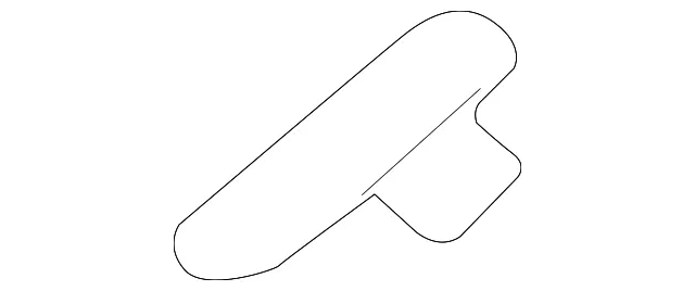 Folding Seat Latch Release Handle Cap - Mazda (tk48882g92a)
