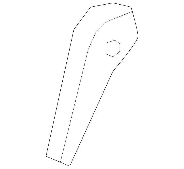 Seat Back Recliner Adjustment Handle - Mazda (tk48882h515)