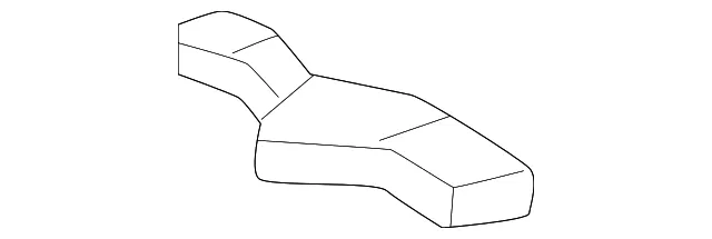 Folding Seat Latch Release Handle Cap - Mazda (tk52882g939)
