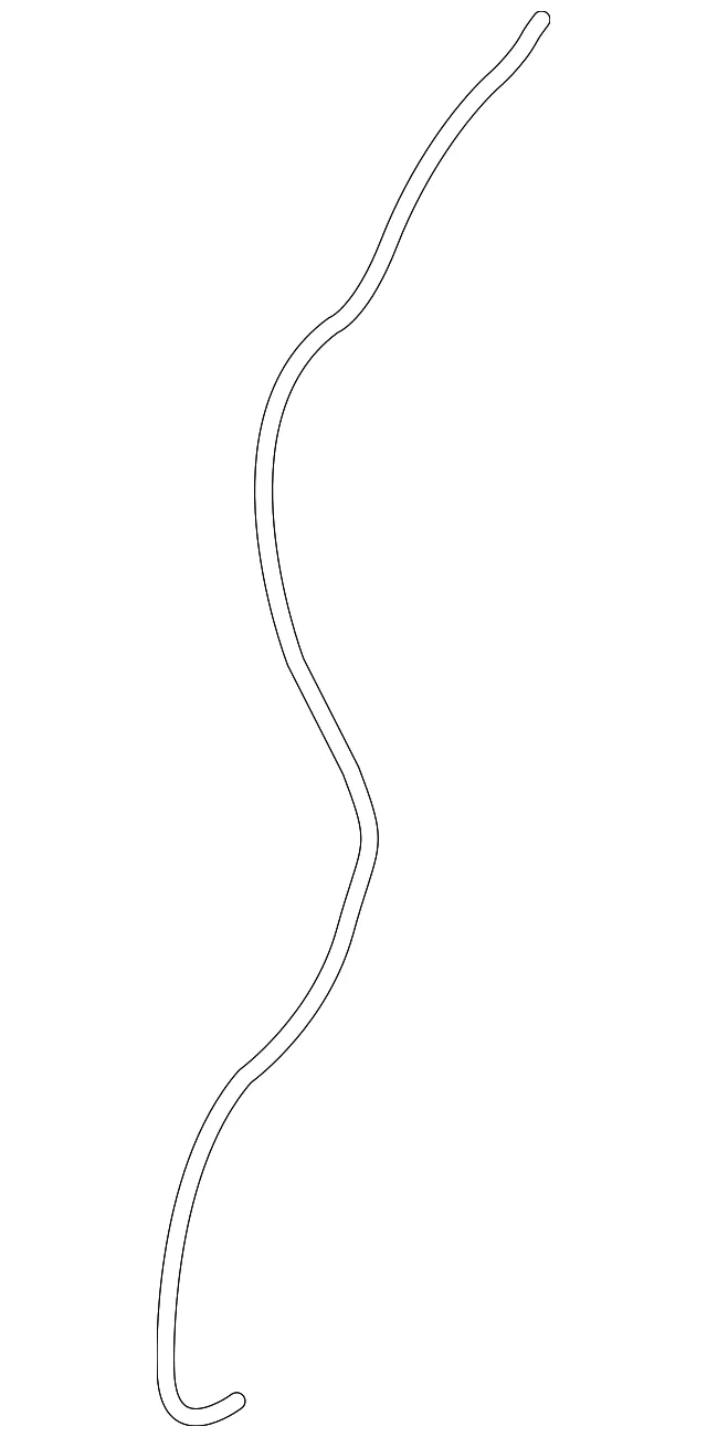 Windshield Washer Hose - Mazda (tk5467501)