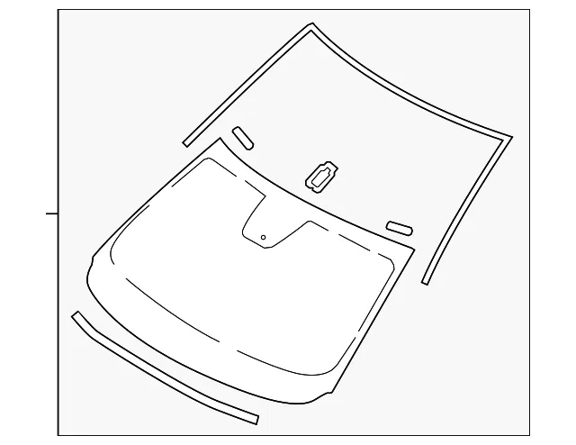 Windshield - Mazda (tk6963900b)