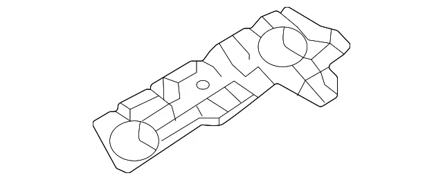 Bumper Cover Bracket - Mazda (va40502j1)