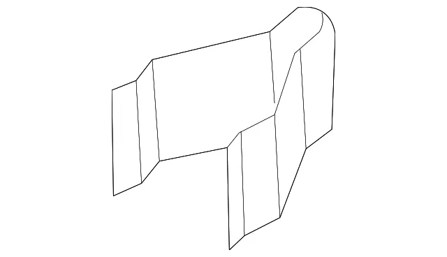 Bumper Cover Retainer Clip - Mazda (va4050f09)
