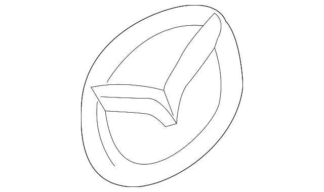 Hatch Emblem - Mazda (va4051731)