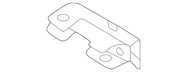 Hood Latch Support Bracket - Mazda (va405212xb)