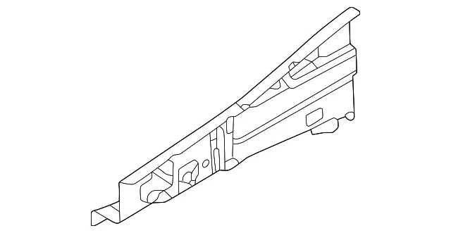 Fender Rail Reinforcement - Mazda (va4054271)
