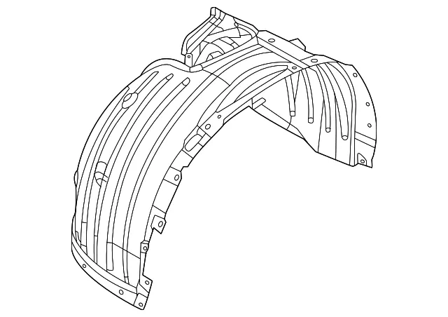 Fender Splash Shield - Mazda (va4056130)