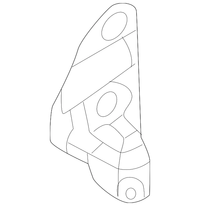 Folding Seat Latch Release Handle Bracket - Mazda (va4057x12b)