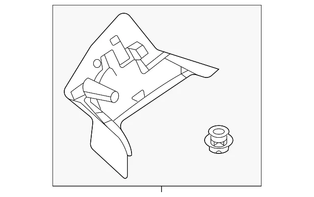 Interior Quarter Panel Trim Panel - Mazda (va406828075)