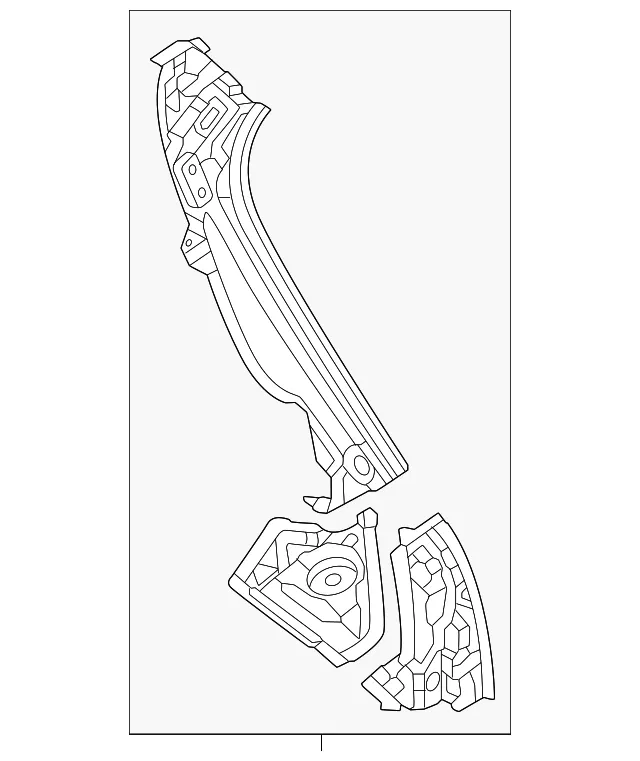 Body D-Pillar - Mazda (va407044x)