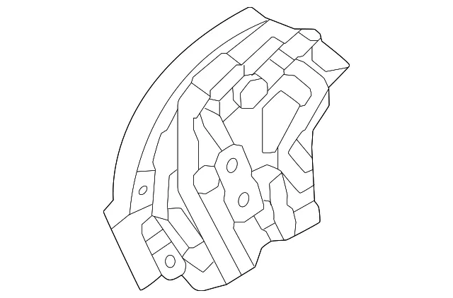 Quarter Panel Reinforcement - Mazda (va40714h0)