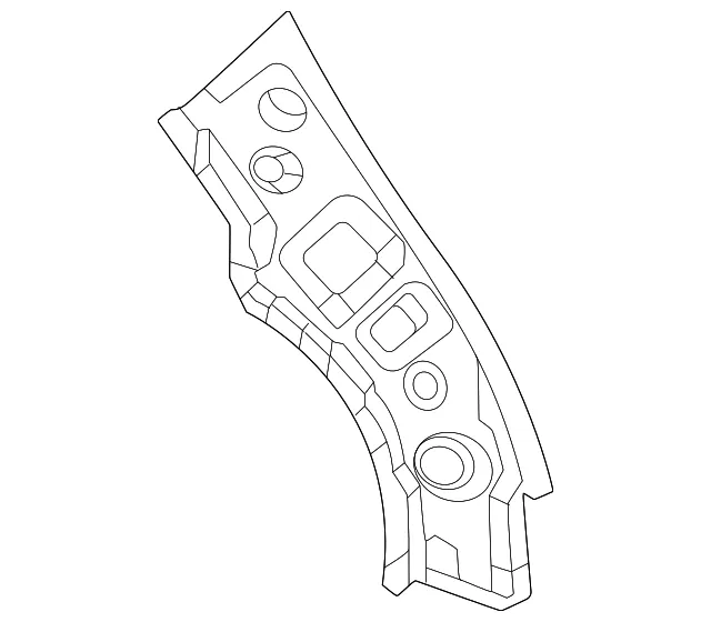 Body D-Pillar Reinforcement - Mazda (va40714h1)