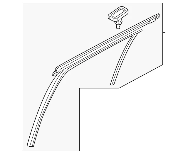 Window Channel - Mazda (va407260zb)