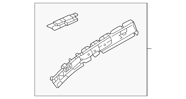 Roof Side Rail - Mazda (va4270050a)