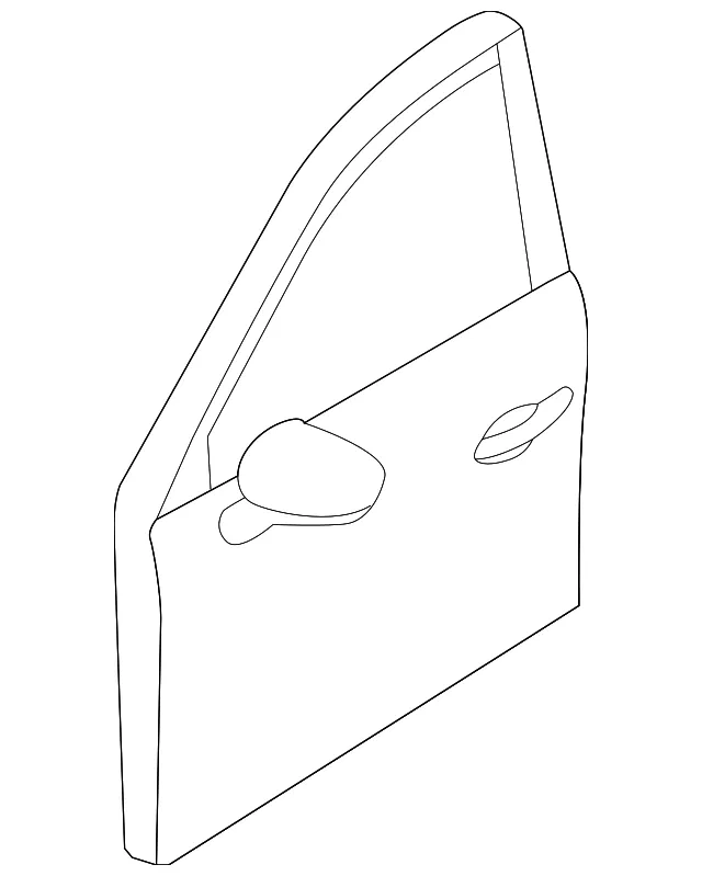 Door Shell - Mazda (vay05802xa)