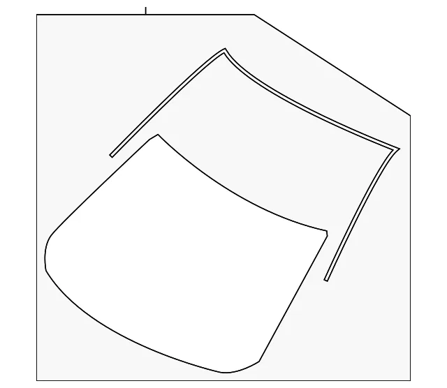 Windshield - Mazda (vc8863900)