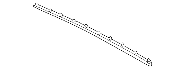 Hood Seal - Mazda (zzc056795a)