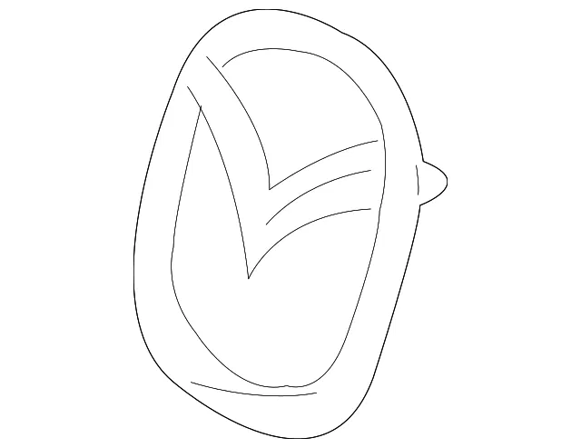 Grille Emblem - Mazda (zzc151740)