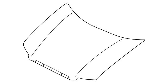 Hood Panel - Mazda (zzca52310)