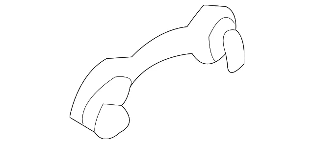 Exterior Door Handle - Mazda (zzca58413a70)
