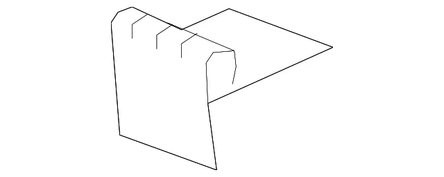 Console Hinge - Mazda (zzca64470)