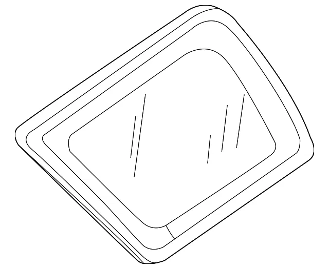 Quarter Glass - Mazda (zzca64941)