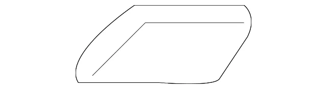 Interior Rear View Mirror Mounting Base - Mazda (zzca69240)