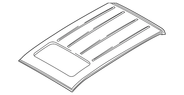 Roof Panel - Mazda (zzca74030)