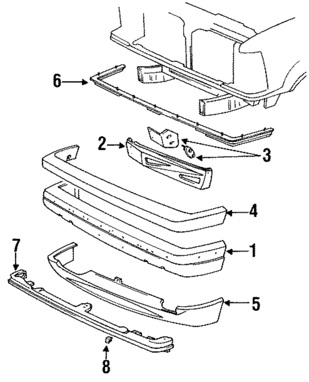 Upper Molding - Mazda (zzl150025)