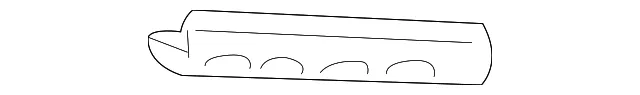 Hinge - Mazda (zzm068824)
