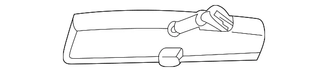 Interior Rear View Mirror - Mazda (zzm069170a)