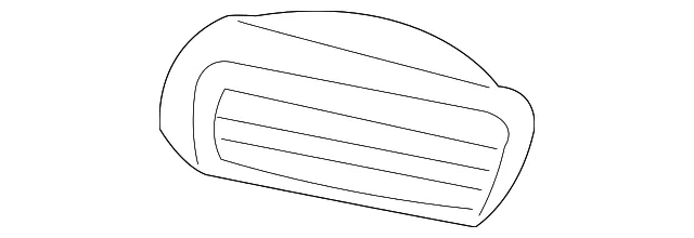 Vent Grille - Mazda (zzm164815a00)