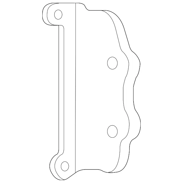 Grille Reinforcement Bracket - Mazda (zzp050295)