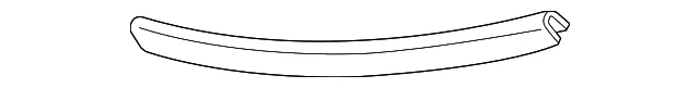 Grille Molding - Mazda (zzp050313)