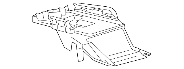 Fender Reinforcement Bar - Mazda (zzp053741)