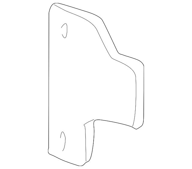 Radiator Support Air Deflector - Mazda (zzp069886a)
