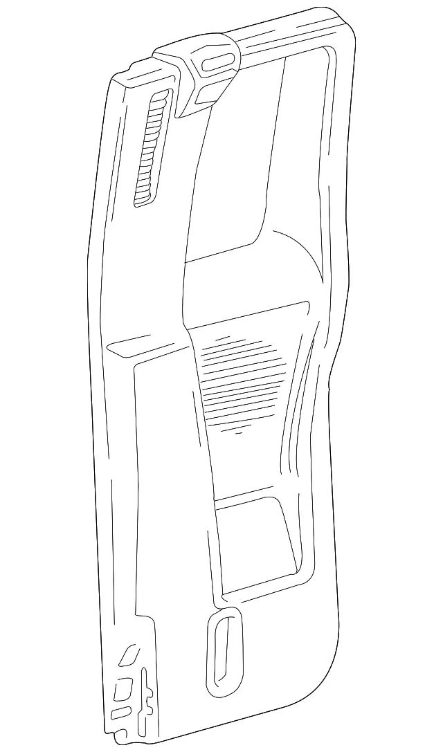 Door Interior Trim Panel - Mazda (zzr06852007)